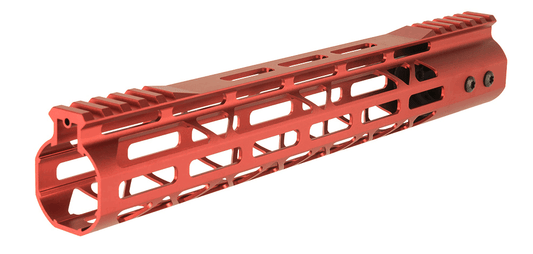 Aluminum Speed ​​Skeleton M-LOK 12' hand guard Red
