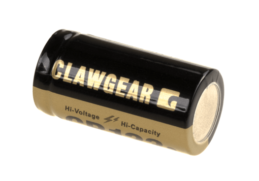 Claw gear CR123 Lithium 3V