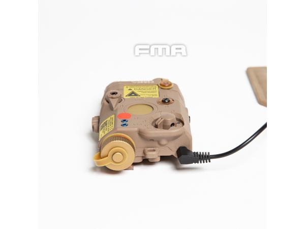 FMA PEQ LA5 Upgrade Version LED White Light + Red Laser With IR Lenses tan