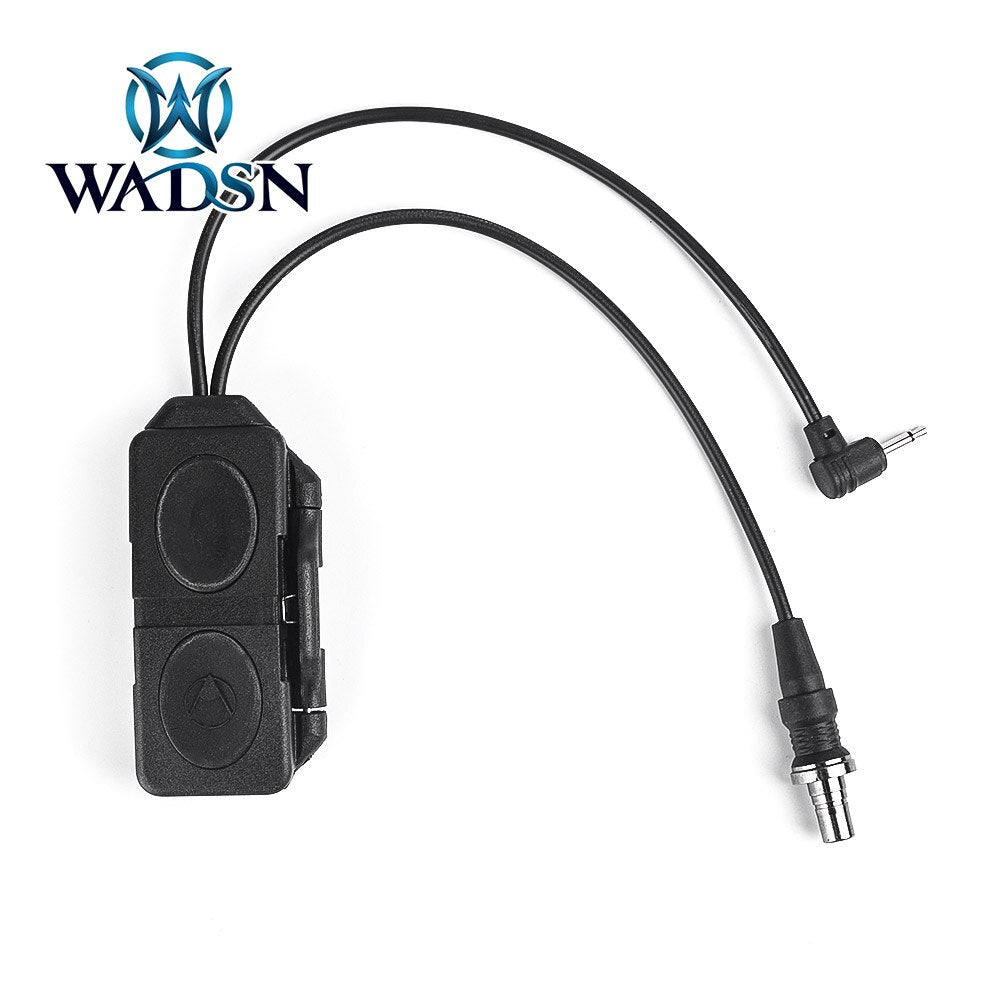 WADSN Double remote control flashlight/laser peq Black