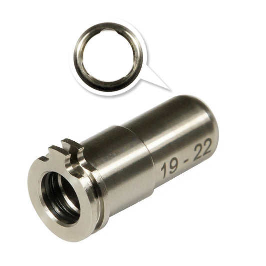 MAXX Model CNC Titanium Adjustable  Air Seal Nozzle 19 - 22 MM
