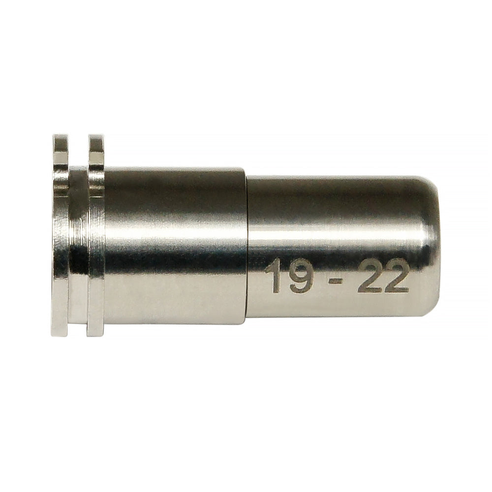 MAXX Model CNC Titanium Adjustable  Air Seal Nozzle 19 - 22 MM