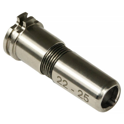 MAXX Model CNC Titanium Adjustable  Air Seal Nozzle 22 - 25 MM