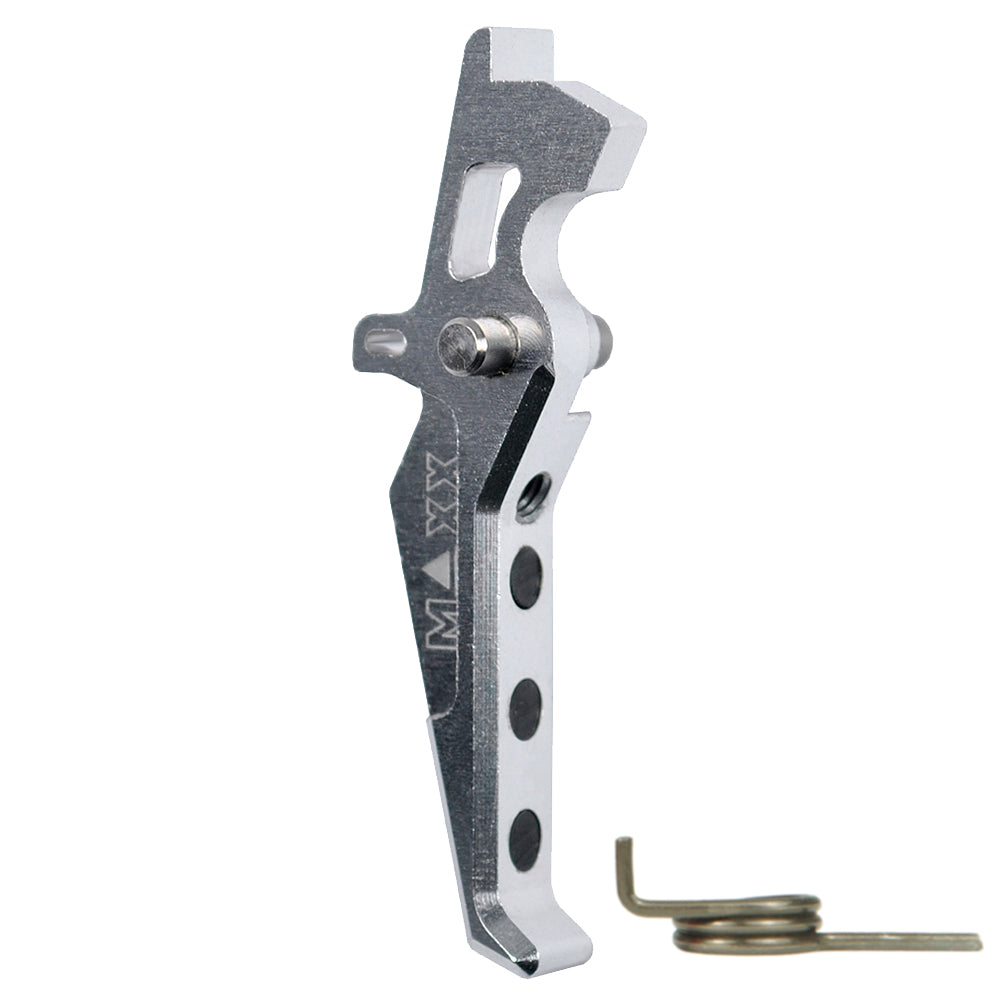 Maxx Models CNC Aluminum Advanced Trigger (Style E) (Silver)
