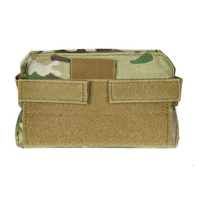Tactical Molle Phone Map Holder Admin Pouch Front Panel Multicam