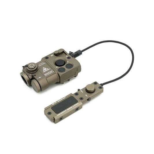 Zen "PERST- 4" Style Green Lasers + IR Combined Device DARK EARTH accent