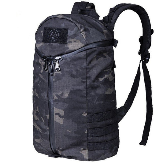 Tactical Combat Backpack Large Capacity Waterproof Army Multicam Black