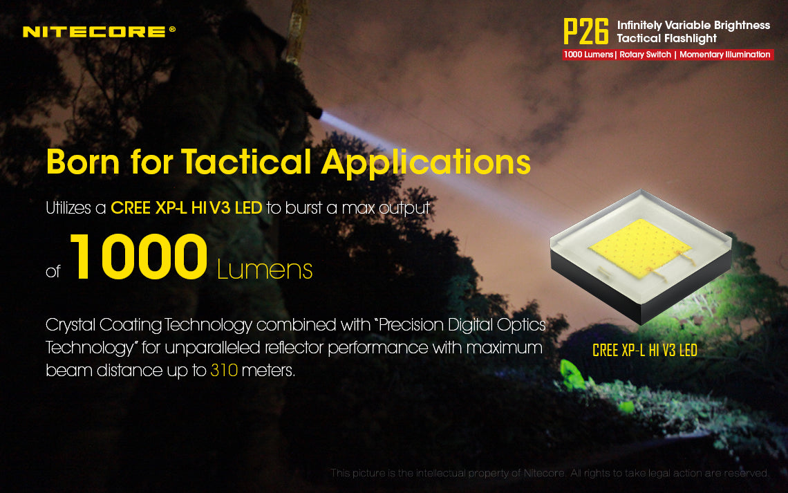 P26 Precise Tactical (Nitecore)