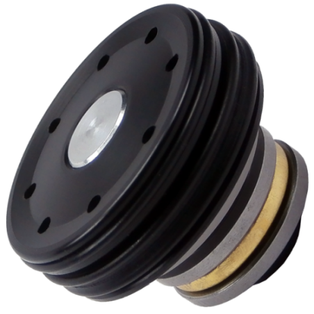 FPS CNC POM double o-ring ball bearing AEG Piston Head