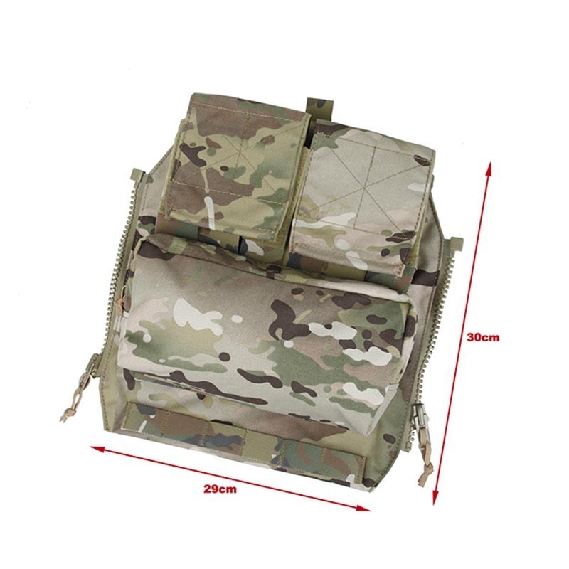 Cork Gear Vest Pouch Zip on Panel Multicam