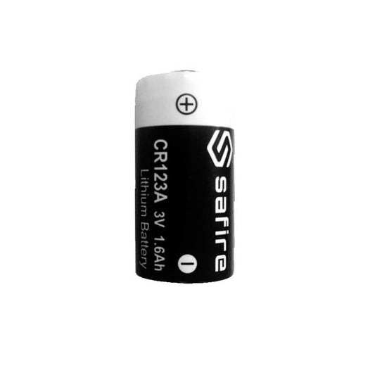 Safire CR123A 3.0V 1.6Ah Li-MnO2