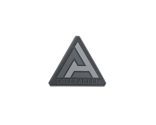 Direct Action Logo Patch PVC black