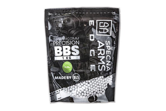 0.25g Specna Arms EDGE™ Precision BBs - 1kg - White