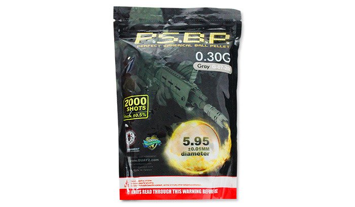 G&G Perfect BB 0.30g / 2000 rds (gray) / G-07-208