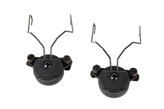 Z-Tactical MSA Headset Helmet Rail Adapter Set - Black