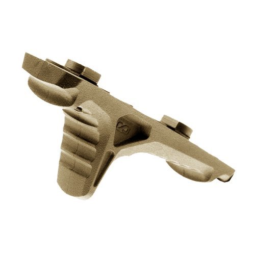 Strike Industries - LINK KeyMod / M-LOK Anchor Polymer Hand Stop - Flat Dark Earth - SI-LINK-ANCHOR-FDE