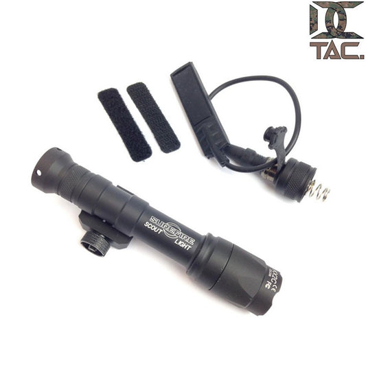 D.C Tactical Flashlight surefire style M600C scout light BLACK
