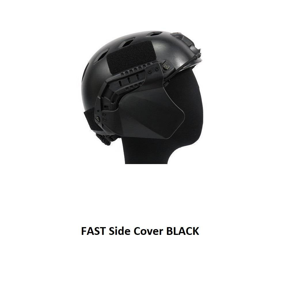 FMA Fast Helmet Side Cover - Black
