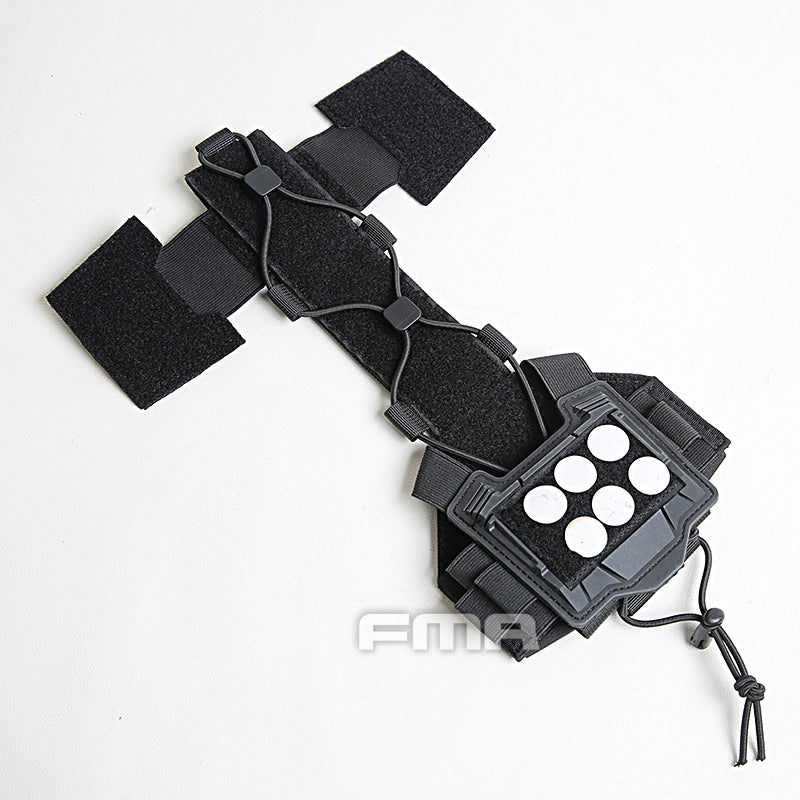 FMA Universal Agility Bridge Cover for Tactical Helmet - BK