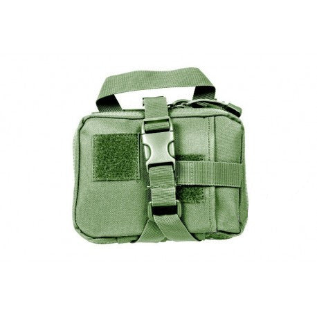 GF Tactical Small Molle Rip Medical Pouch OD