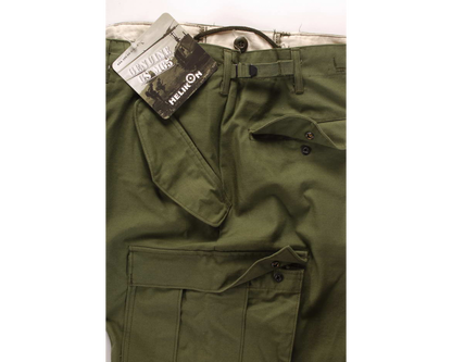 M65 Trousers - Nyco Sateen - Olive Green M