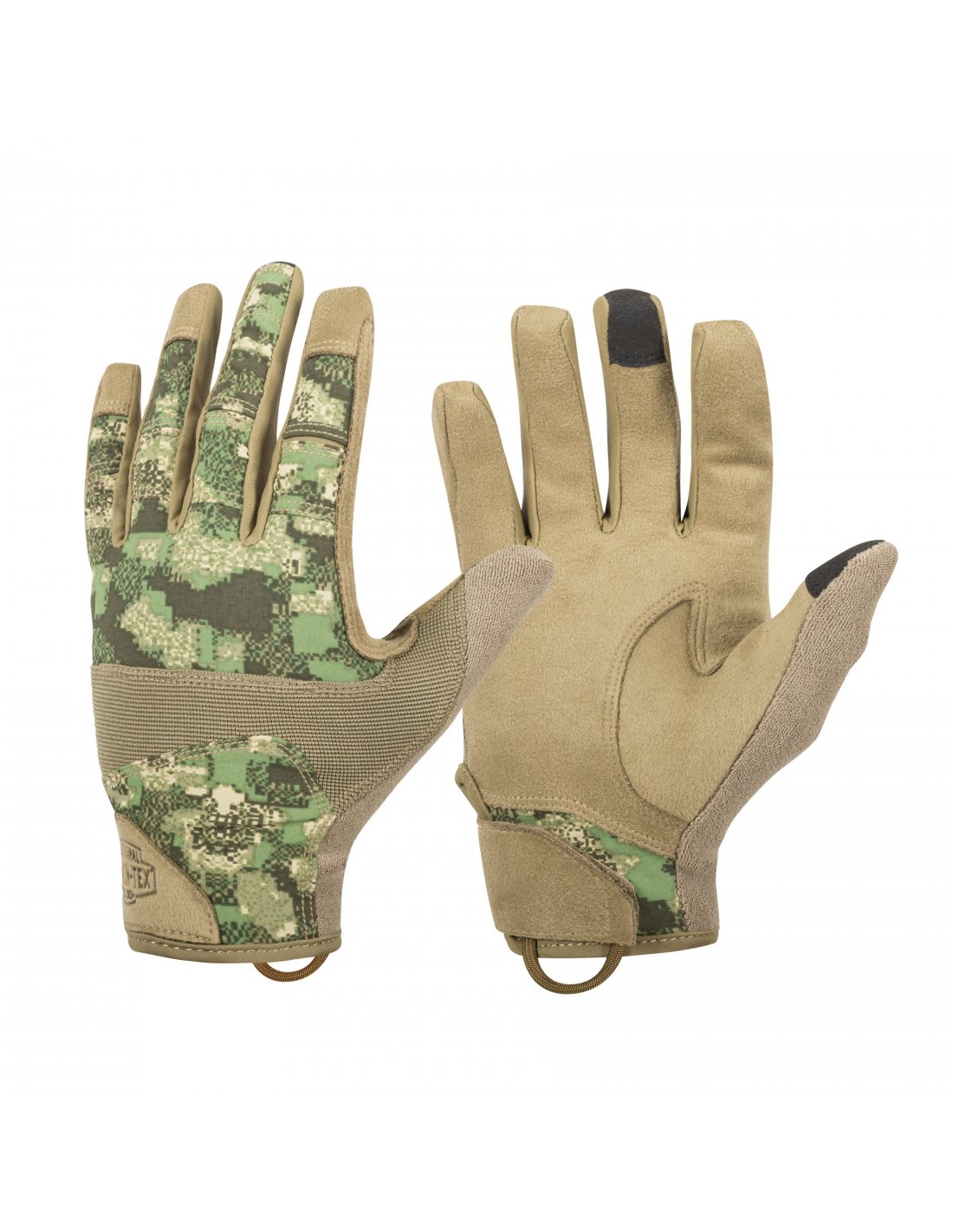 Helikon - Tex Range Tactical Gloves® - PenCott® WildWood™ / Coyote A