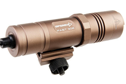 OPSMEN FAST 302R Weapon Light for Picatinny Rail (800 Lumen) - Coyote Tan