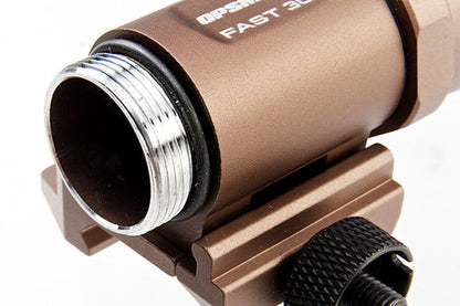 OPSMEN FAST 302R Weapon Light for Picatinny Rail (800 Lumen) - Coyote Tan