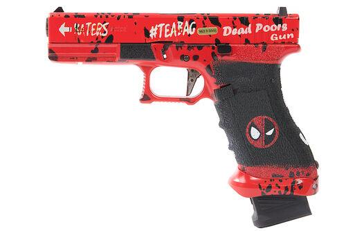 WE ASCEND DEADPOOL DP17 GAS BLOWBACK PISTOL - FORCE TRIGGER