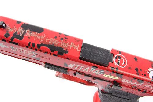 WE ASCEND DEADPOOL DP17 GAS BLOWBACK PISTOL - FORCE TRIGGER