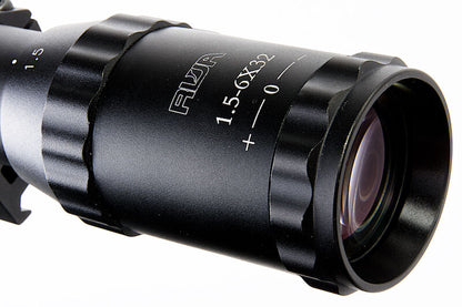 RWA Hawkeye Rifle Scope 1.5 - 6 x 30