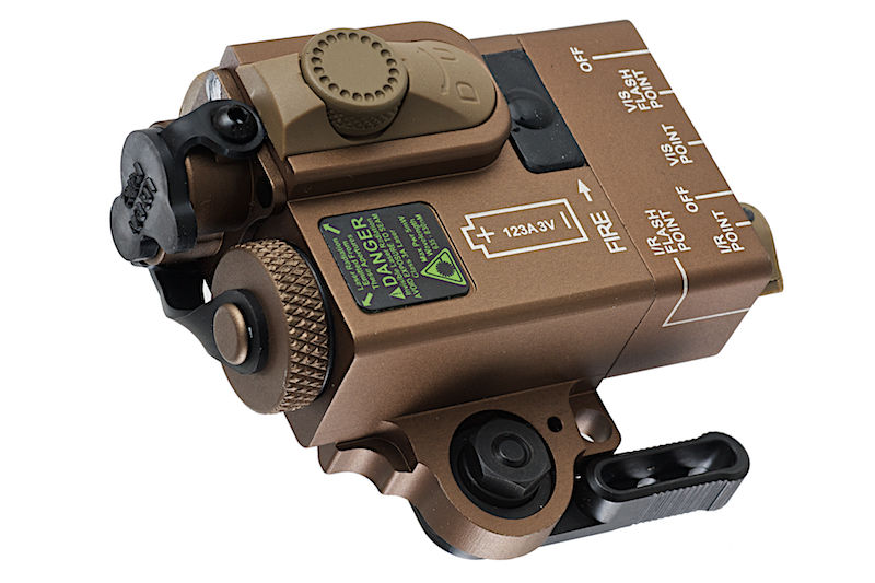 Compact Dual Laser Designator Red7IR Desert G&P