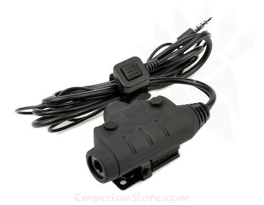 U94 II PTT Kenwood Connector Black
