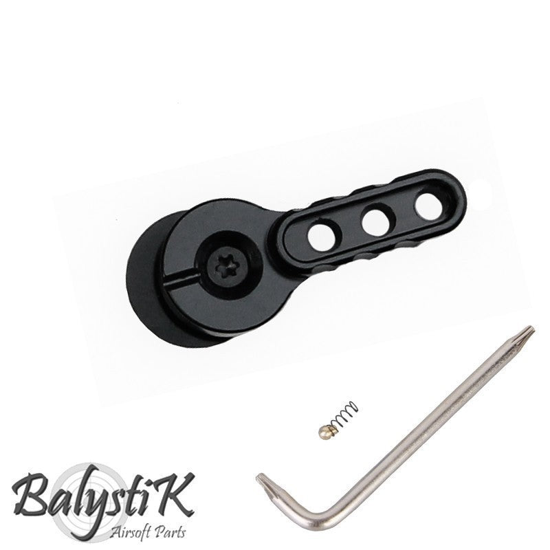 Balystick CNC Firing Selector for M4 Black