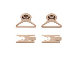 Emerson GOGGLE SWIVEL CLIPS 36MM FOR HELMET WITH RAILS - DARK EARTH