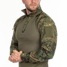 MCDU® Combat Shirt - NyCo Ripstop - Flecktarn M