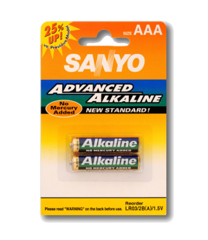 Sanyo Alkaline LR03 4 pcs