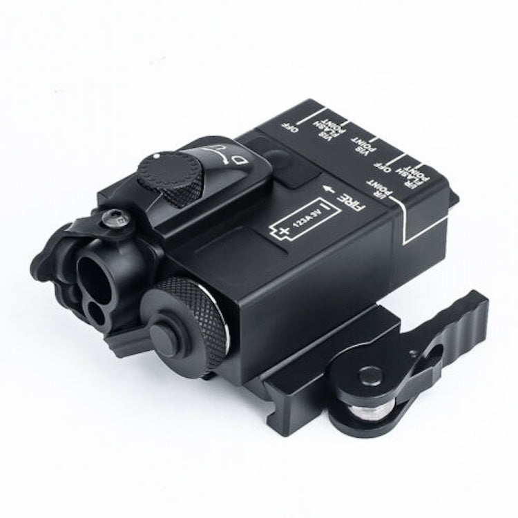 WADSN Mini DBAL aluminum BLACK aiming device RED laser / IR